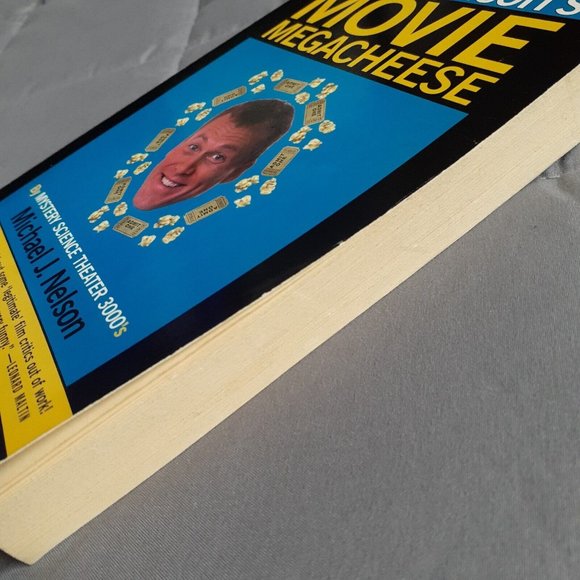 Mike Nelson's Movie Megacheese by Michael J. Nelson Paperback Book MST3K BMovies - Picture 5 of 14